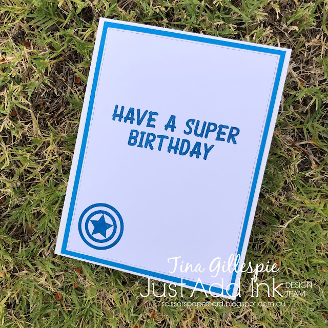 scissorspapercard, Stampin' Up!, Ink Road Stamps, Kindred Stamps, Full Circle Vol 3 Heroes, You're Super, Pop Culture Card