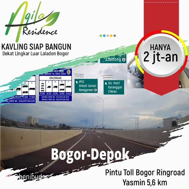 Tanah murah di bogor