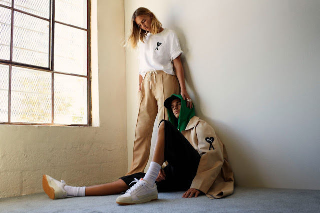 Romeo Beckham and Mia Regan debut in a global campaign as a couple with PUMA and AMI