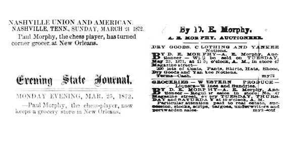 Paul Morphy, Auctioneer Attorney, At Law