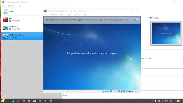 windows is installing