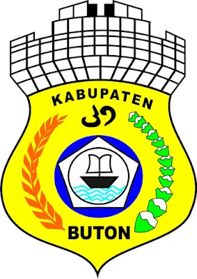 Logo / Lambang Kabupaten Buton - Latar (Background) Putih & Transparent (PNG)