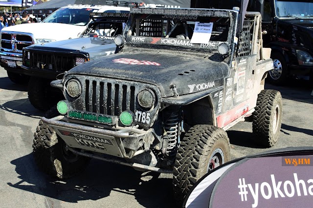 Yokohama Tires Proudly Showcased Their Very Dirty Jeep at The Off-Road Expo 2021 @offroadexpo 