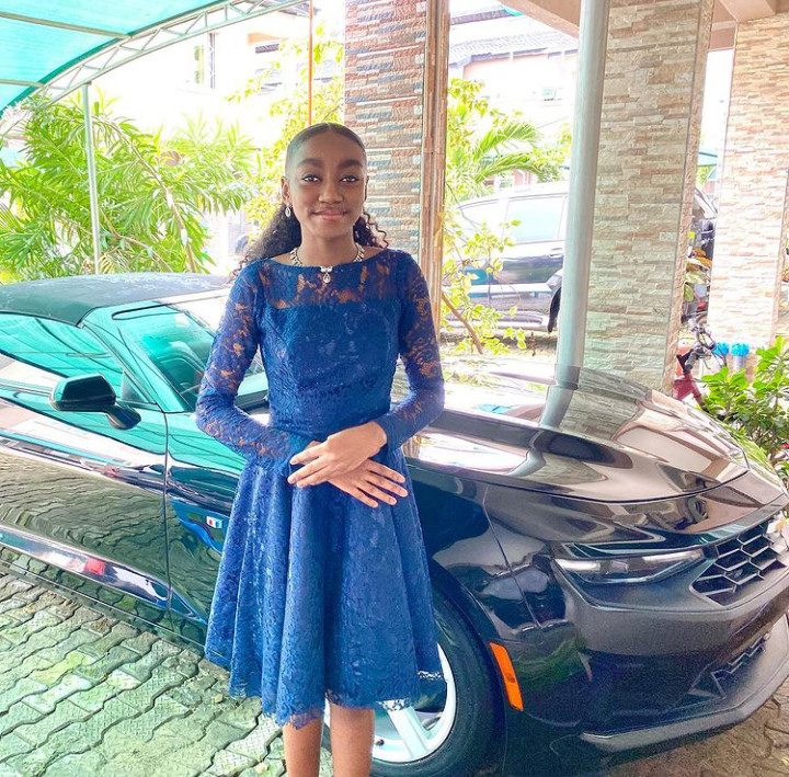 Daddy Freeze celebrates his beautiful daughter as she graduates from secondary school, shares lovely pictures