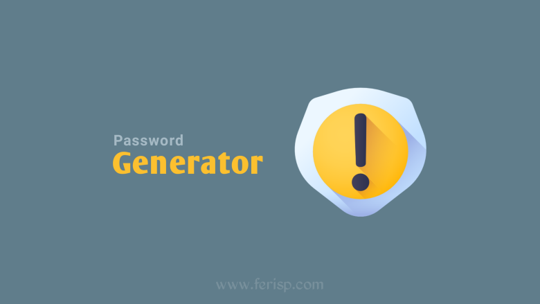 Cara Memasang Tools Password Generator di Blog