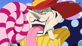 ワンピースアニメ WCI編 844話 ペロスペロー | ONE PIECE ホールケーキアイランド編