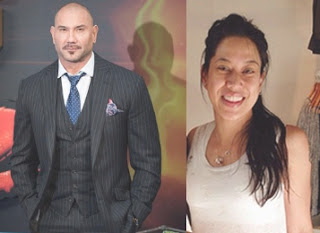 Glenda Bautista picture attached with her ex-husband Dave Bautista