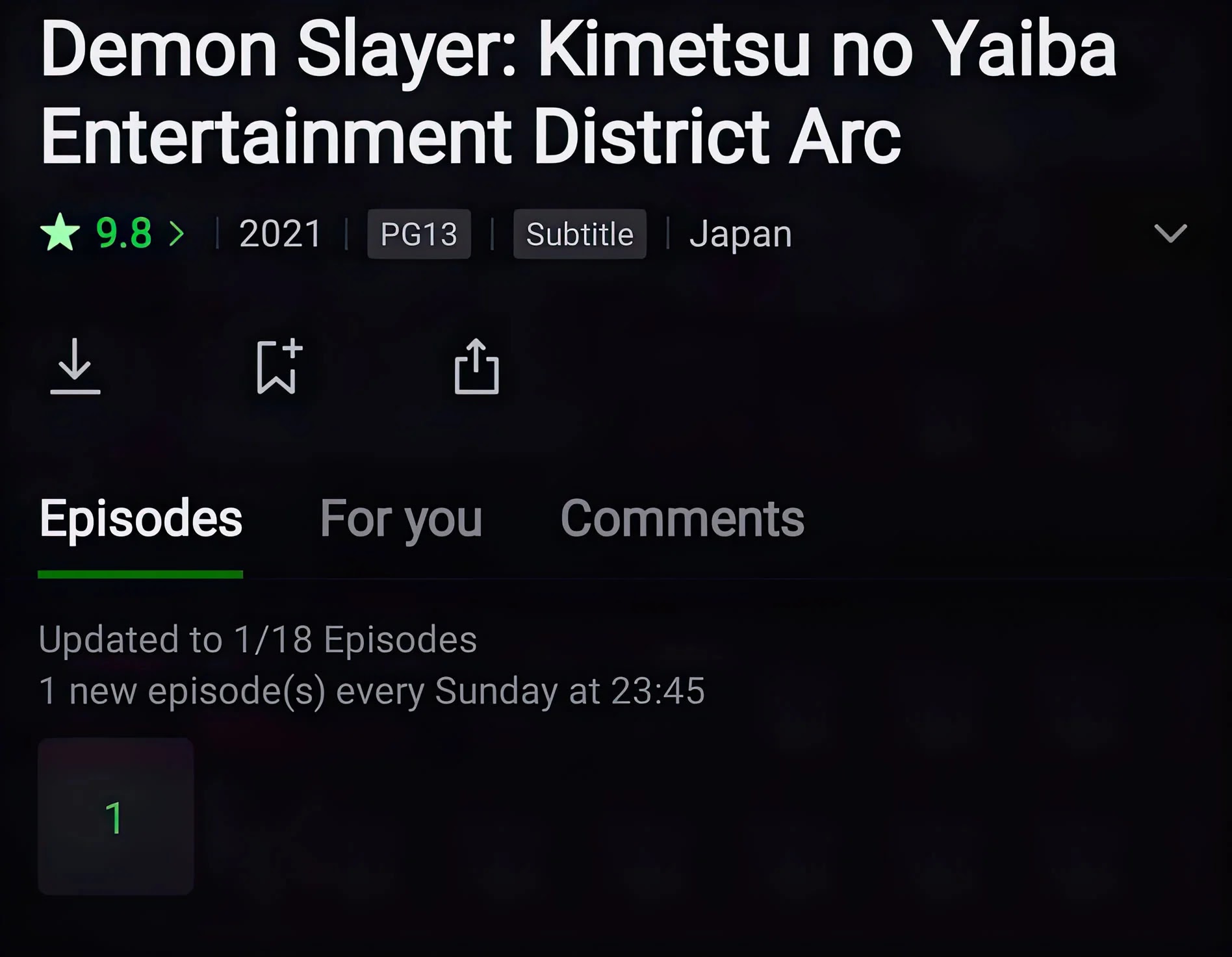 A Segunda Temporada de Kimetsu no Yaiba terá 18 episódios