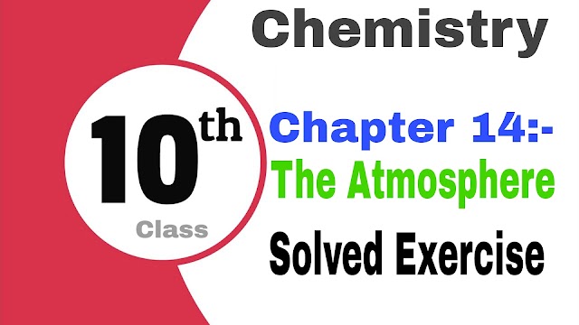Class 10 Chemistry Chapter 14 Solved Exercise 
