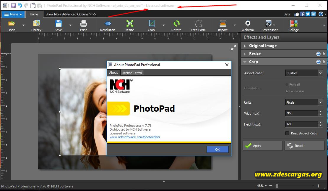 PhotoPad Image Editor Full Español