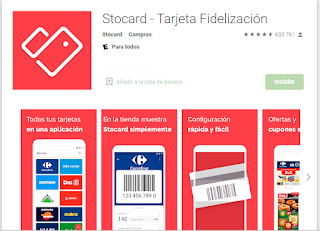 App Stocard para Android
