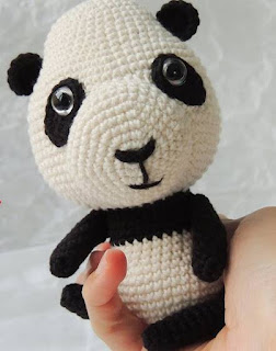 PATRON GRATIS OSO PANDA AMIGURUMI 46467