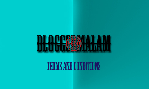 Terms and Conditions bloggermalam