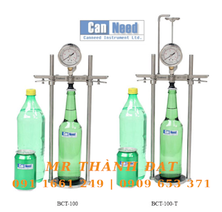 CANNEED VIỆT NAM - BCT-100, BCT-100-T - Máy đo CO2 trong chai, lon, CO2 and Pressure Tester