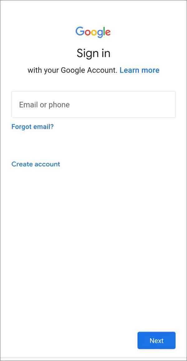 كيفية إنشاء حساب Google Play على Android