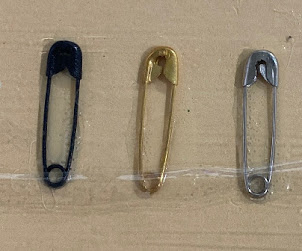Alfileres de Gancho 000 de 19mm. Para Etiquetar Prendas de Vestir.