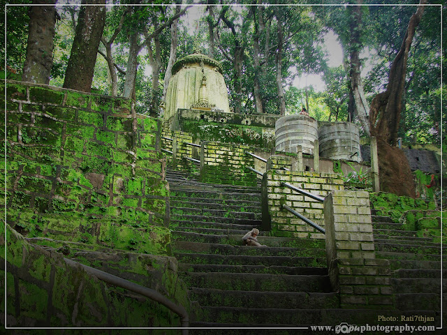 1352 steps to the Kapilash Shiva Temple