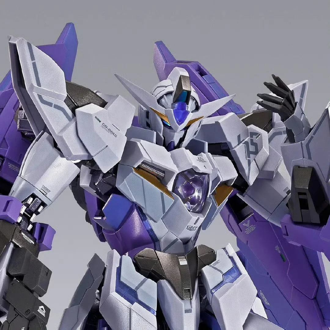 Figura de acción METAL BUILD 1.5 Gundam en pose estándar, vista de cuerpo entero.