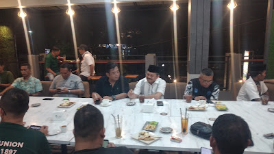 Letkol Inf Adi Surbakti, Silahturahim Para awak Media di Langsa. 