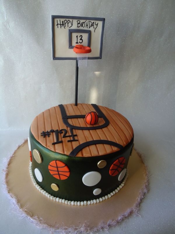 basketball cakes ideas