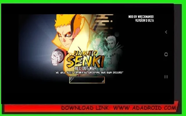 Download Naruto Senki All Out War With Naruto Baryon Mode APK Terbaru 2022