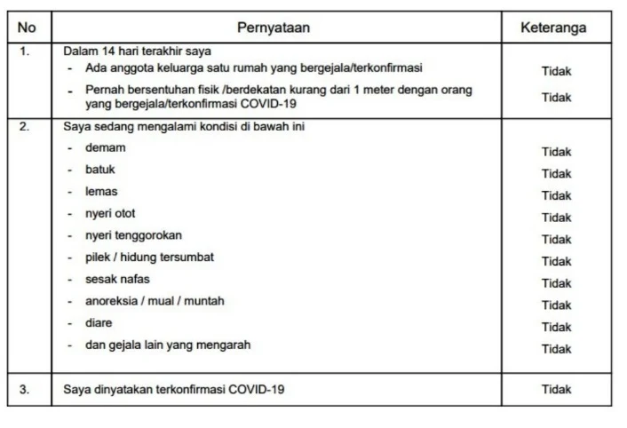 Deklarasi Sehat