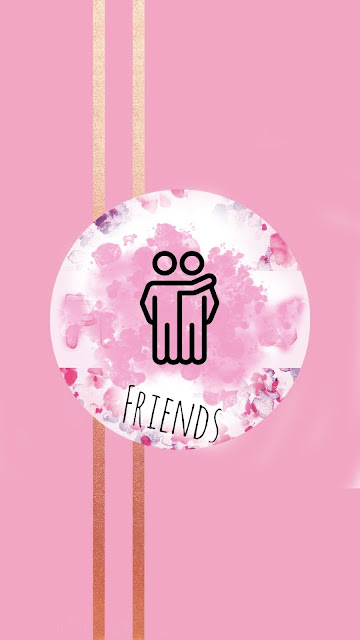 Friend Highlight Cover Pink