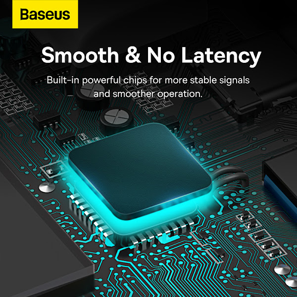 Hub chuyển đa năng Baseus Lite Series 4-Port USB-A HUB Adapter (USB-A to USB 3.0*4 , Type C)