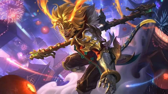 sun spring blessings lunar fest skin wallpaper hd mobile legends