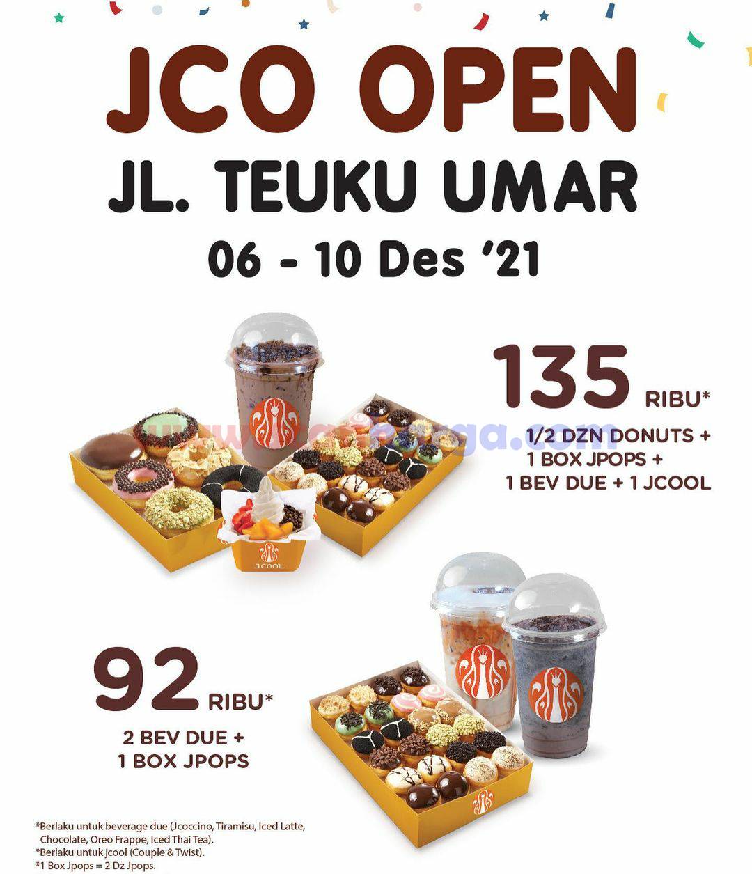 JCO Jalan Teuku Umar Bali Promo Grand Opening