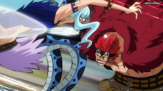 ワンピースアニメ 1010話 ユースタスキッド ジキジキの実 ギザ男 EUSTASS KID | ONE PIECE Episode 1010