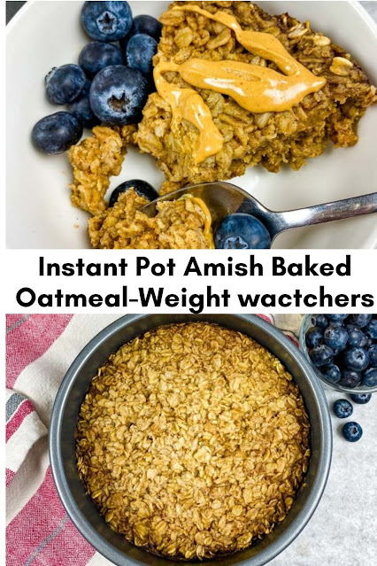 Baked Amish Oatmeal Recipe-weight Wactchers