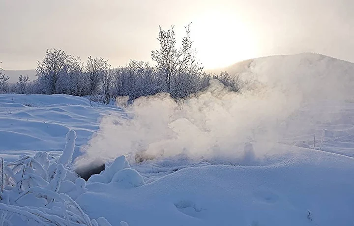 Zombie fires broke out at -60C near Oymyakon, the coldest permanently inhabited place in the world