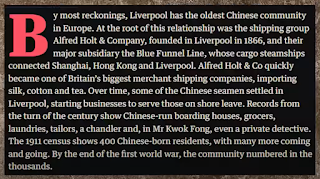 Rasisme Etnis Cina di Liverpool Hingga Operasi Deportasi