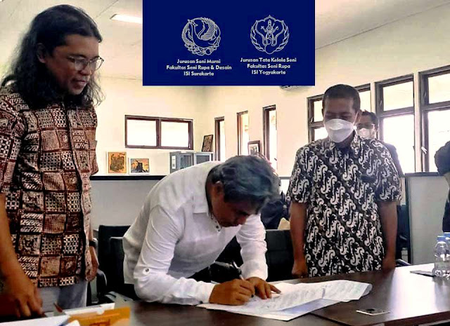  Dukung MBKM, Jurusan Seni Murni ISI Surakarta Jalin Kerja Sama dengan Jurusan Tata Kelola Seni ISI Yogyakarta 