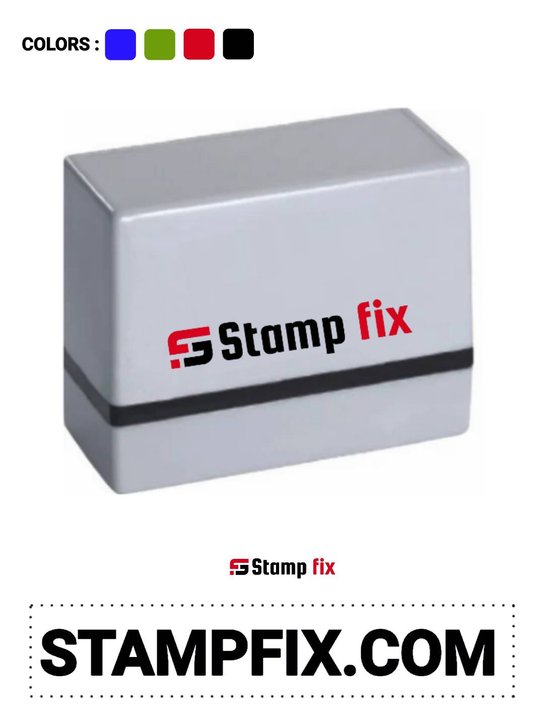Pre Ink name stamp, personal stamp, executive stamp, owner stamp, director stamp, patner stamp , firm stamp, easy stamp, shop stamp, business marking stamp, Stamp by StampFix, a self-inking stamp with high-quality impressions
in India, nylon stamp, rubber stamp, pre ink stamp, polymer stamp, urgent stamp