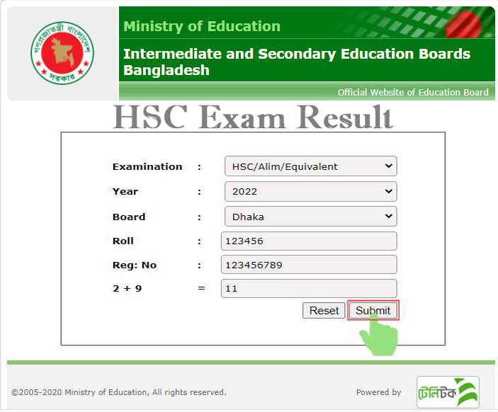সবার আগে HSC পরীক্ষার রেজাল্ট । বাংলাদেশ শিক্ষা বোর্ডের ফলাফল । HSC Result 2022