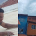 VÍDEO: Homem fica preso em telhado ao tentar arrombar casa no Rio Vermelho