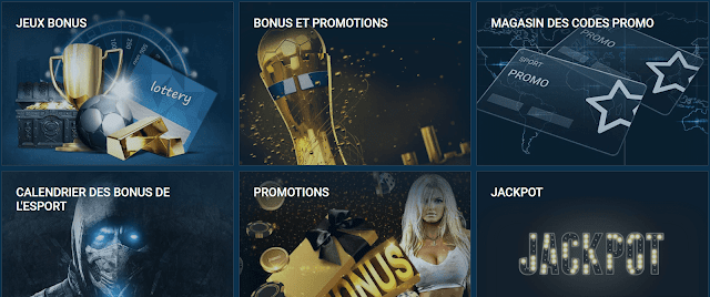 Bonus chez 1xBet