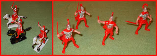 93294; Asiatic Archer; Asiatic Mercenary; Cornicen; PVC Plastic Toy Figurines; Roman Auxiliaries; Roman Centurion; Roman Horn Blower; Roman Infantry; Roman Legionaries; Roman Soldiers; Roman SPQR; S63 9BL; Shield Wall; Signifier; Small Scale World; smallscaleworld.blogspot.com; SPQR; Supreme Toys; Supreme-SP; Tiger Hobbies; Tiger Ltd.;