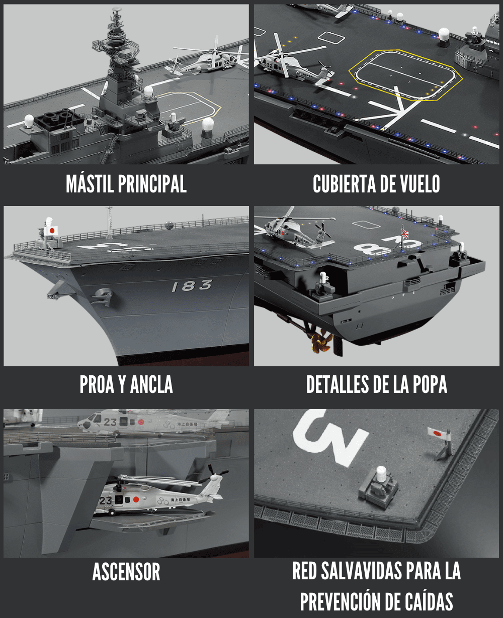 JMSDDF DDH-183 IZUMO 1:250 DeAgostini