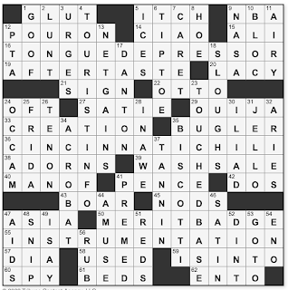 LA Times Crossword Answers Sunday May 15th 2022