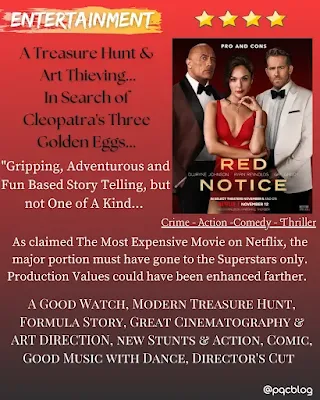 Red Notice Movie (2021) Review Image