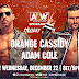 Adam Cole contra Orange Cassidy marcado para o AEW Dynamite Holiday Bash!