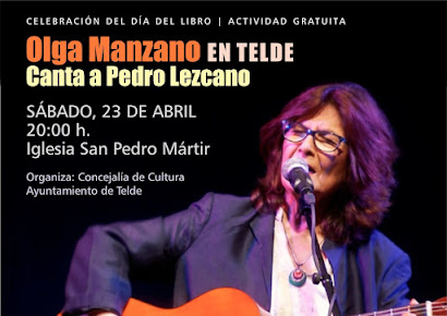 Olga Manzano Canta a Pedro Lezcano en Telde