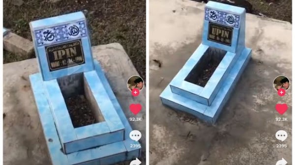 Keluarga Ungkap Kisah di Balik Dua Makam Diberi Nama Upin dan Ipin