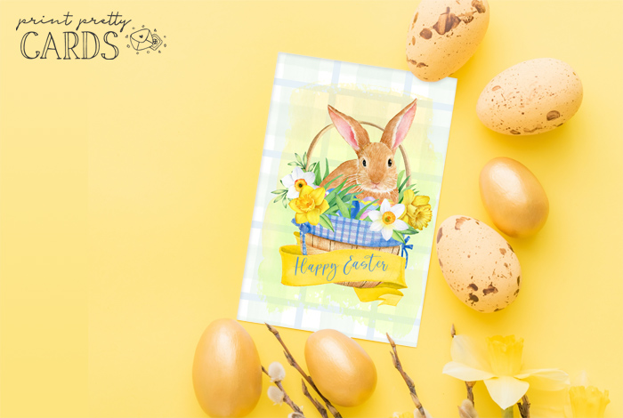 Free Printable Card for Easter