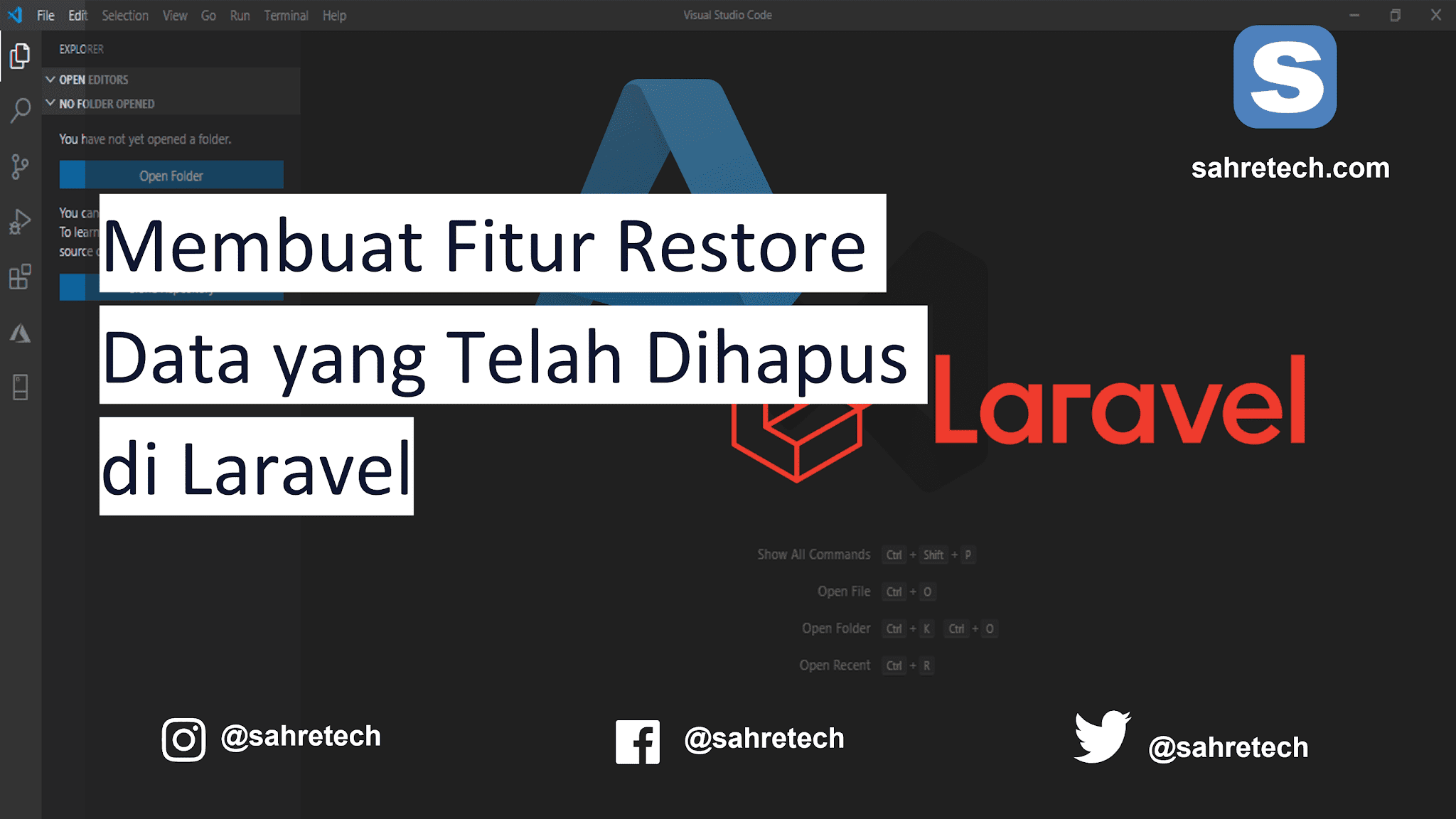 Cara Membuat Restore Data di Laravel