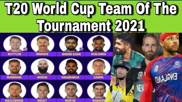 ICC Has Announced The Team Of The Tournament After The T20 World Cup