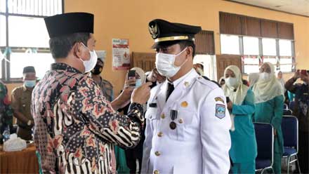 Wakil Bupati Pasbar Lantik Muhammad Bona Fatwa Sebagai Camat Kinali